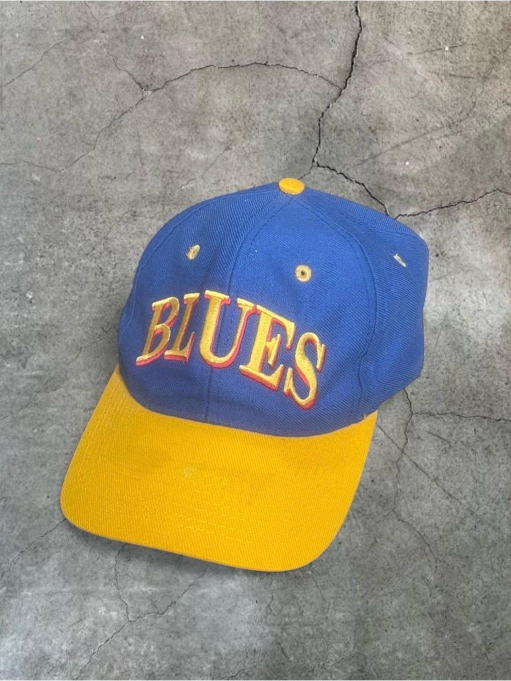St. Louis Blues Blue & Yellow
Fitted Hat - Size 7